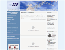 Tablet Screenshot of itpsl.es
